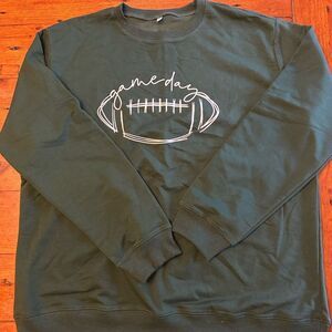 Green Gameday women’s Sweater